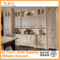 alder solid wood kitchen cabinet , solid kitchen cabinet